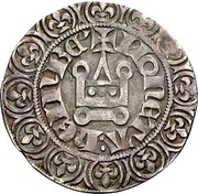1 Turnose - Theodoric III, Germany, 1331-1361 reverse image