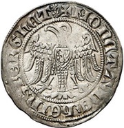 2 Schillings - Gottfried III of Dalenbrok, Germany, 1361-1395 reverse image