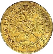 1 Goldgulden - Froben of Mösskirsch, Germany, 1611 reverse image