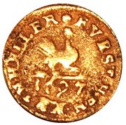1 Heller - Bernhard of Sachsen-Meiningen, Germany, 1696-1697 reverse image