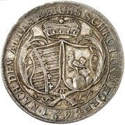 ½ Thaler, Germany, 1699 reverse image