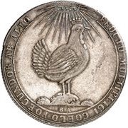 1 Thaler Ilmenau Ausbeute, Germany, 1693 reverse image