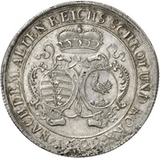 1 Thaler Ausbeutetaler, Germany, 1699 reverse image