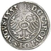 ¼ Thaler - William IV, Germany, 1553-1555 reverse image