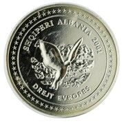 100 Lekë European Integration obverse image