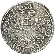 1 Thaler - William V, Germany, 1550-1559 reverse image