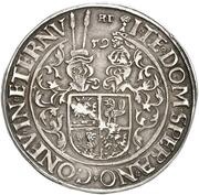 1 Thaler - George Ernest, Germany, 1559-1583 reverse image