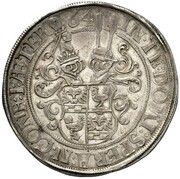 1 Thaler - George Ernest, Germany, 1563-1565 reverse image