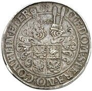 1 Thaler - George Ernest, Germany, 1567 reverse image