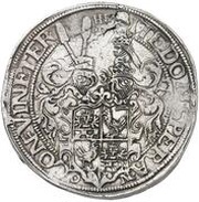 1 Thaler - George Ernest, Germany, 1569-1572 reverse image