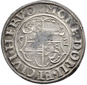 ½ Thaler - Anna II of Limburg obverse image