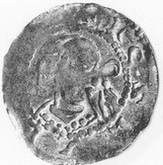 Denier anonyme saint Lull obverse image