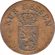 ¼ Kreuzer - William II obverse image
