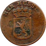 ½ Kreuzer - William I obverse image
