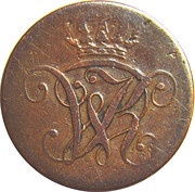 1 Heller - William II obverse image