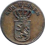½ Kreuzer - William II obverse image