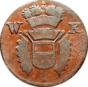 1 Pfennig - William I obverse image