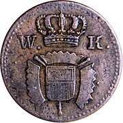 1 Pfennig - William I obverse image