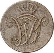 2 Heller - William I obverse image