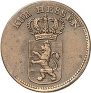 1 Kreuzer - William II obverse image