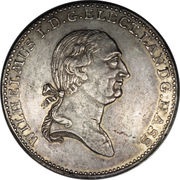 1 Thaler - William I obverse image