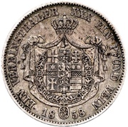 1 Vereinsthaler - Frederick William I, Germany, 1858-1865 reverse image