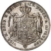 2 Thalers / 3½ Gulden - William II and Frederick William obverse image