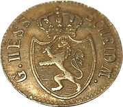 ¼ Kreuzer - Louis I obverse image