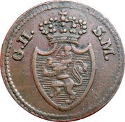 1 Pfennig - Louis I obverse image