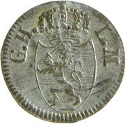 1 Kreuzer - Louis I obverse image