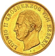 5 Gulden - Louis II obverse image