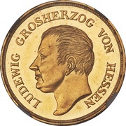 10 Gulden - Louis I obverse image