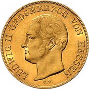 10 Gulden - Louis II obverse image