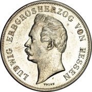 1 Gulden - Louis II Royal Visit obverse image