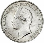 1 Gulden - Louis III Pressefreiheit obverse image