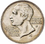 3 Mark - Ernest Louis Pattern obverse image