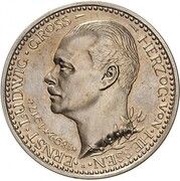 3 Mark - Ernest Louis Jubilee - Pattern obverse image
