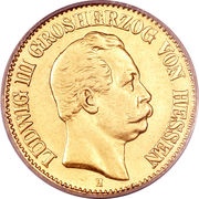 10 Mark - Louis III obverse image