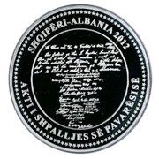 100 Lekë Independence obverse image