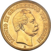 20 Mark - Louis III obverse image