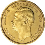 20 Mark - Ernest Louis obverse image