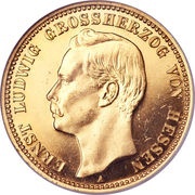 20 Mark - Ernest Louis obverse image