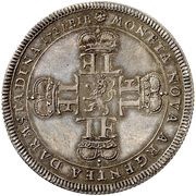 ½ Thaler - Ernest Louis, Germany, 1721 reverse image
