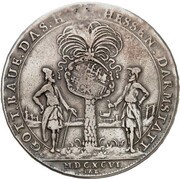 1 Thaler - Ernest Louis Rother Gottesgabe Ausbeute obverse image
