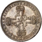 1 Thaler - Ernest Louis, Germany, 1721 reverse image