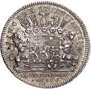 1 Thaler - Louis VIII, Germany, 1760 reverse image