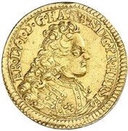 ½ Ducat - Ernest Louis obverse image