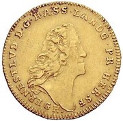 ¼ Carolin - Ernest Louis obverse image