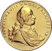 1 Ducat - Louis VIII obverse image