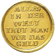 1 Ducat - Louis VIII, Germany, 1763-1768 reverse image